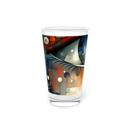 Focused Vision Quest Pint Glass, 16oz - ATUH.ART