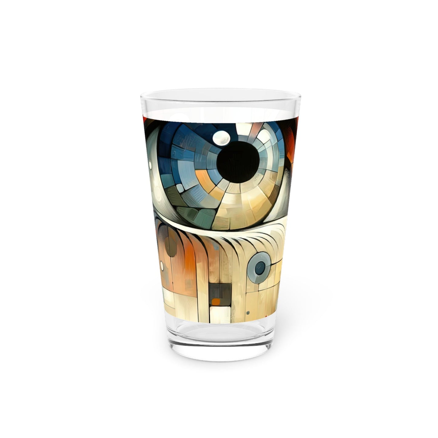 Focused Vision Quest Pint Glass, 16oz - ATUH.ART