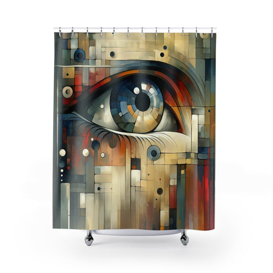 Focused Vision Quest Shower Curtains - ATUH.ART