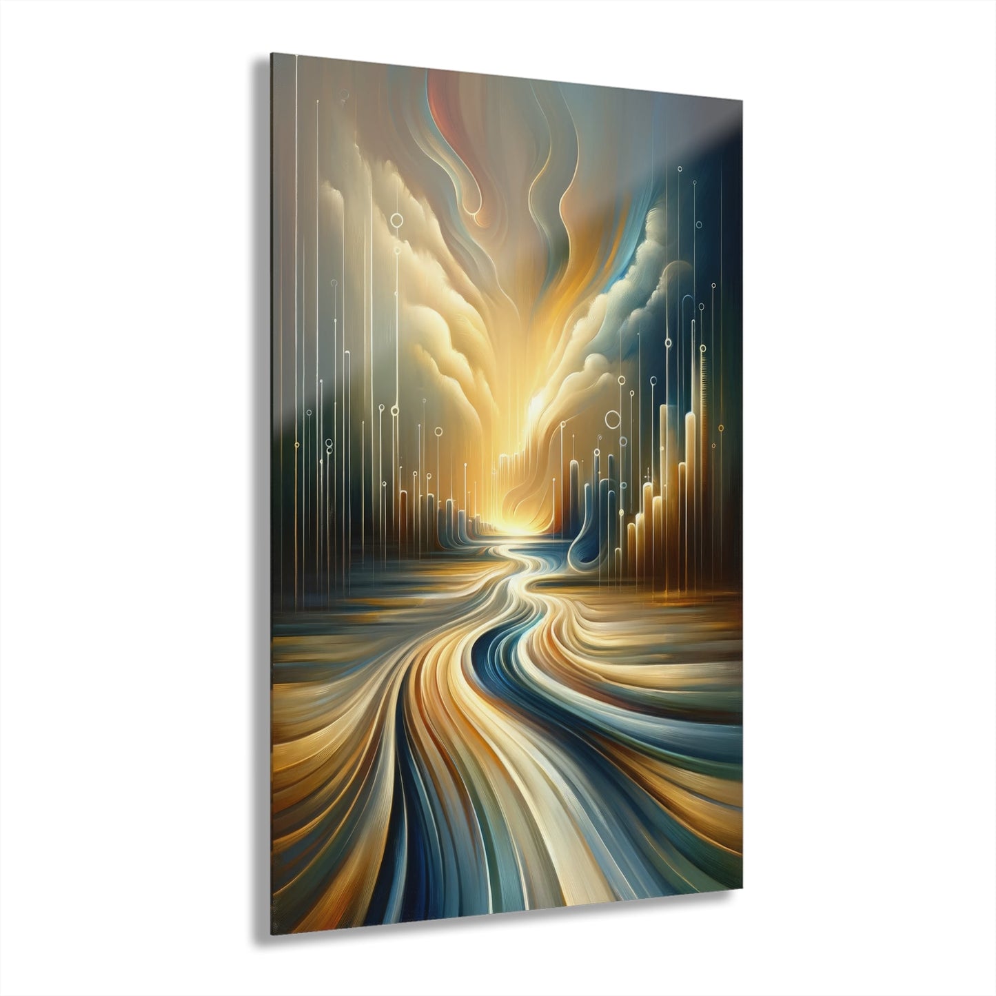 Frequency Shift Evocative Acrylic Prints (French Cleat Hanging) - ATUH.ART