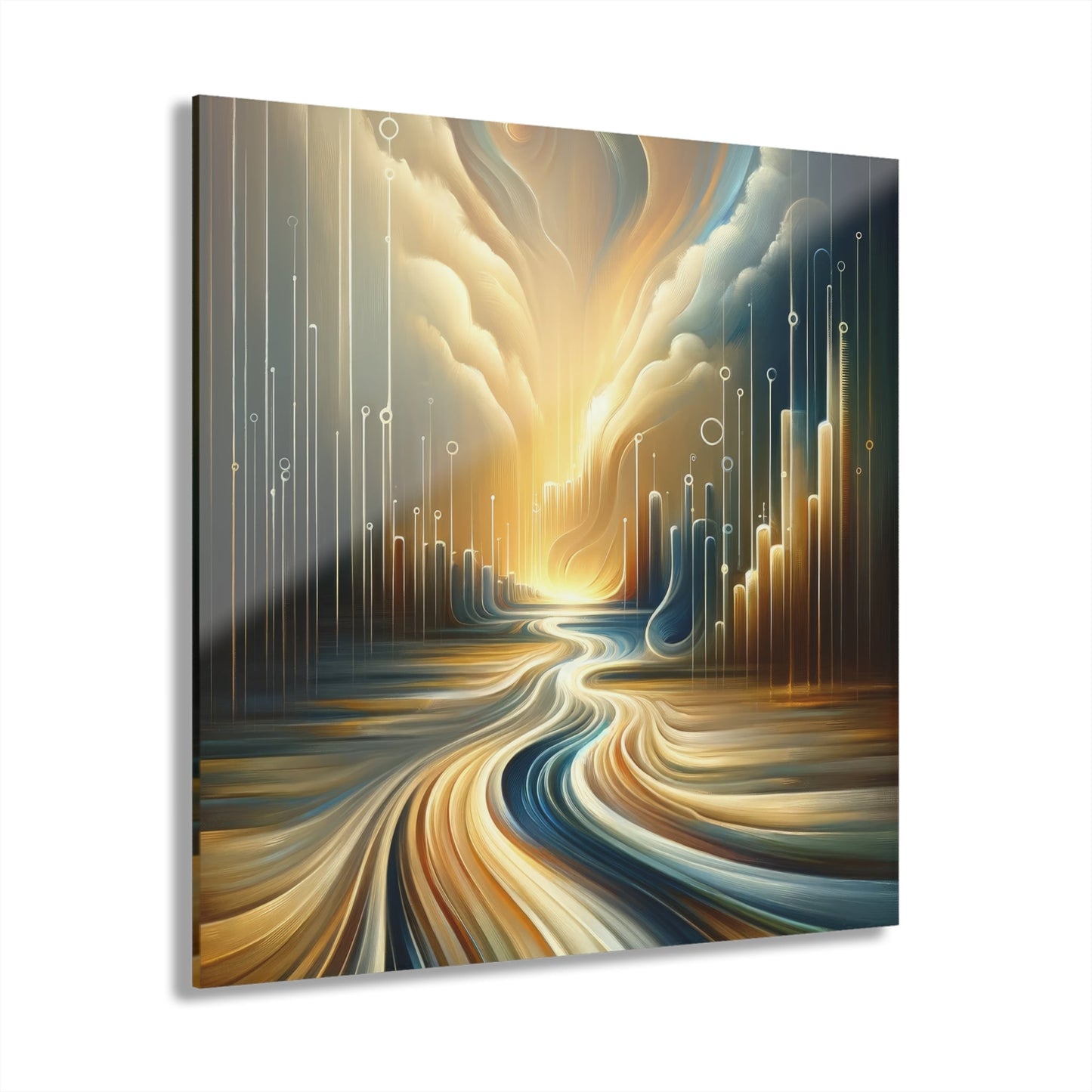 Frequency Shift Evocative Acrylic Prints (French Cleat Hanging) - ATUH.ART