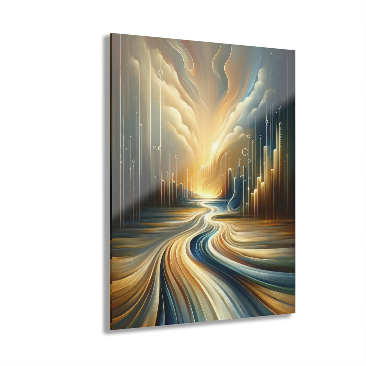 Frequency Shift Evocative Acrylic Prints (French Cleat Hanging) - ATUH.ART