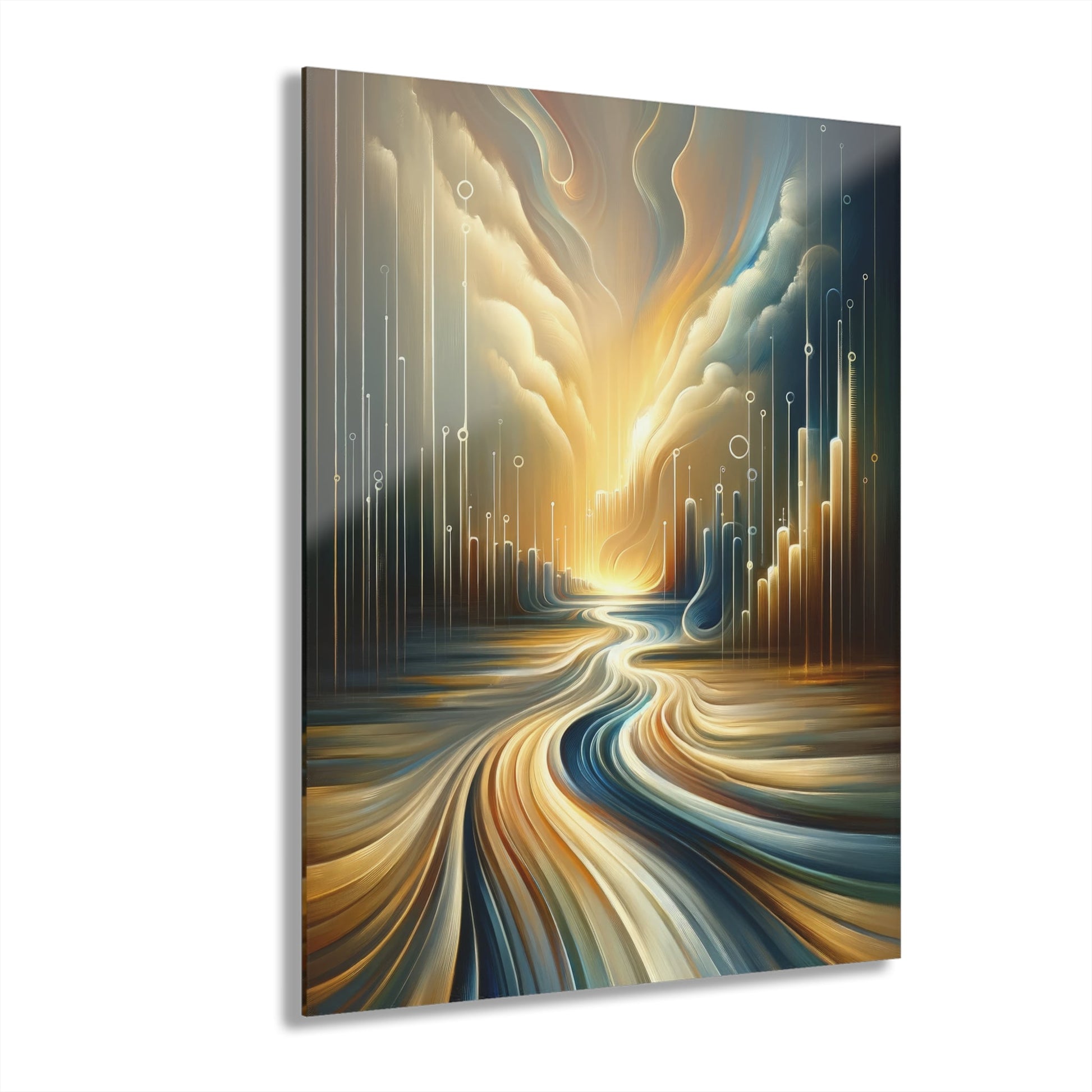 Frequency Shift Evocative Acrylic Prints (French Cleat Hanging) - ATUH.ART