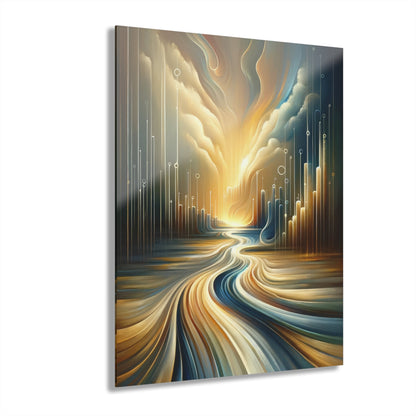 Frequency Shift Evocative Acrylic Prints (French Cleat Hanging) - ATUH.ART