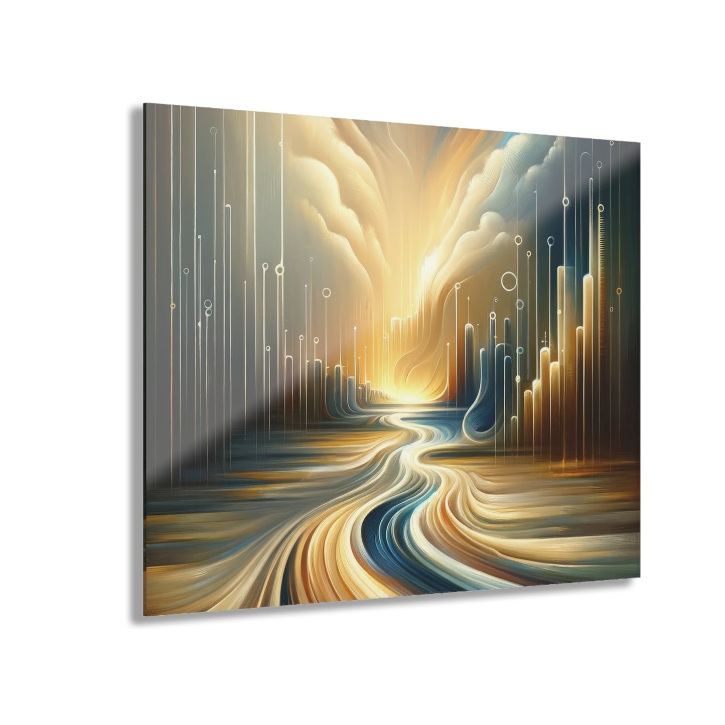 Frequency Shift Evocative Acrylic Prints (French Cleat Hanging) - ATUH.ART