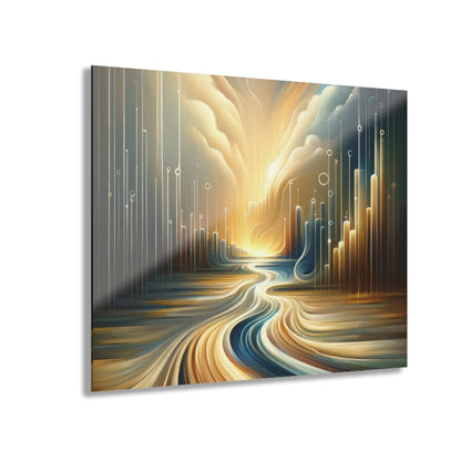 Frequency Shift Evocative Acrylic Prints (French Cleat Hanging) - ATUH.ART