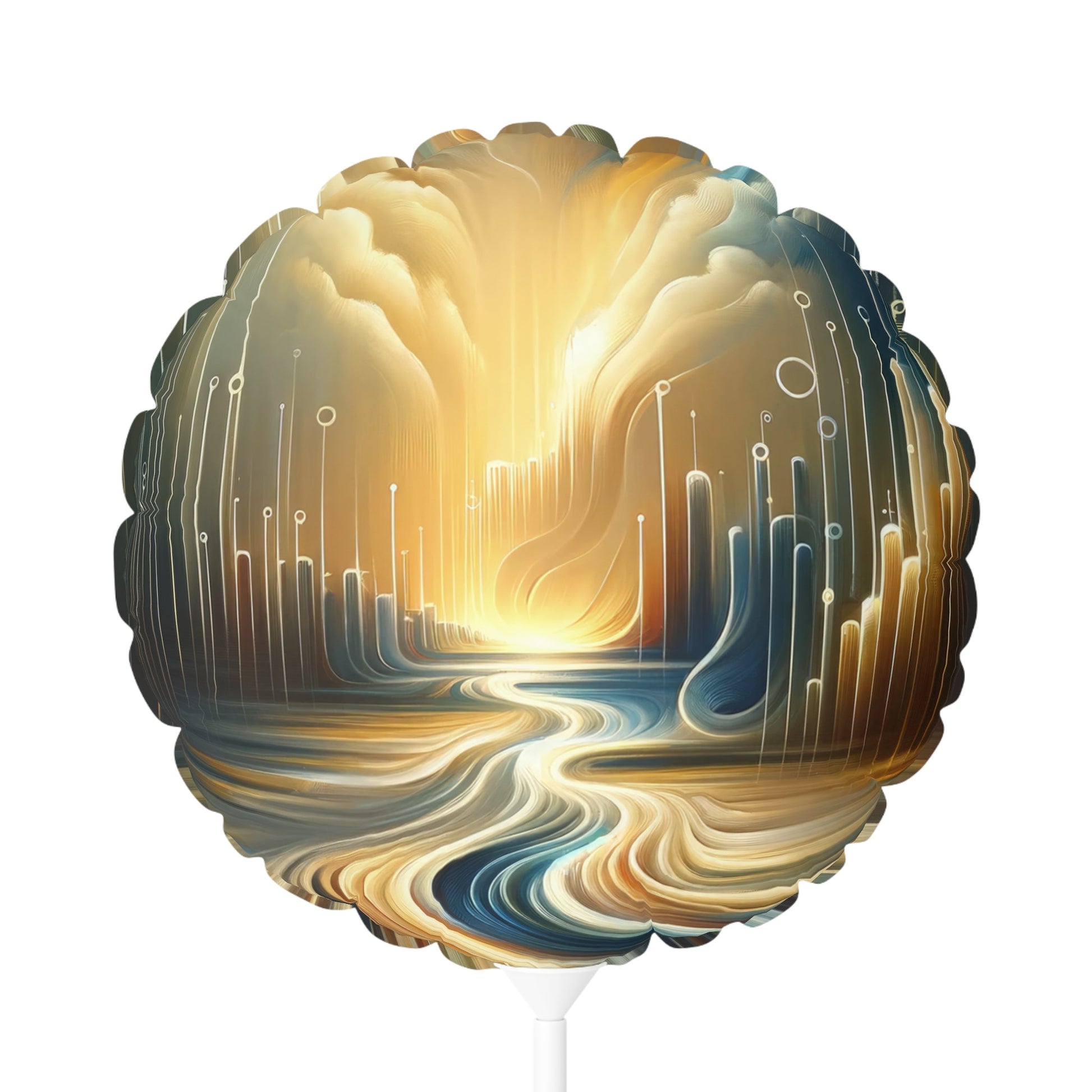 Frequency Shift Evocative Balloon (Round and Heart-shaped), 11" - ATUH.ART