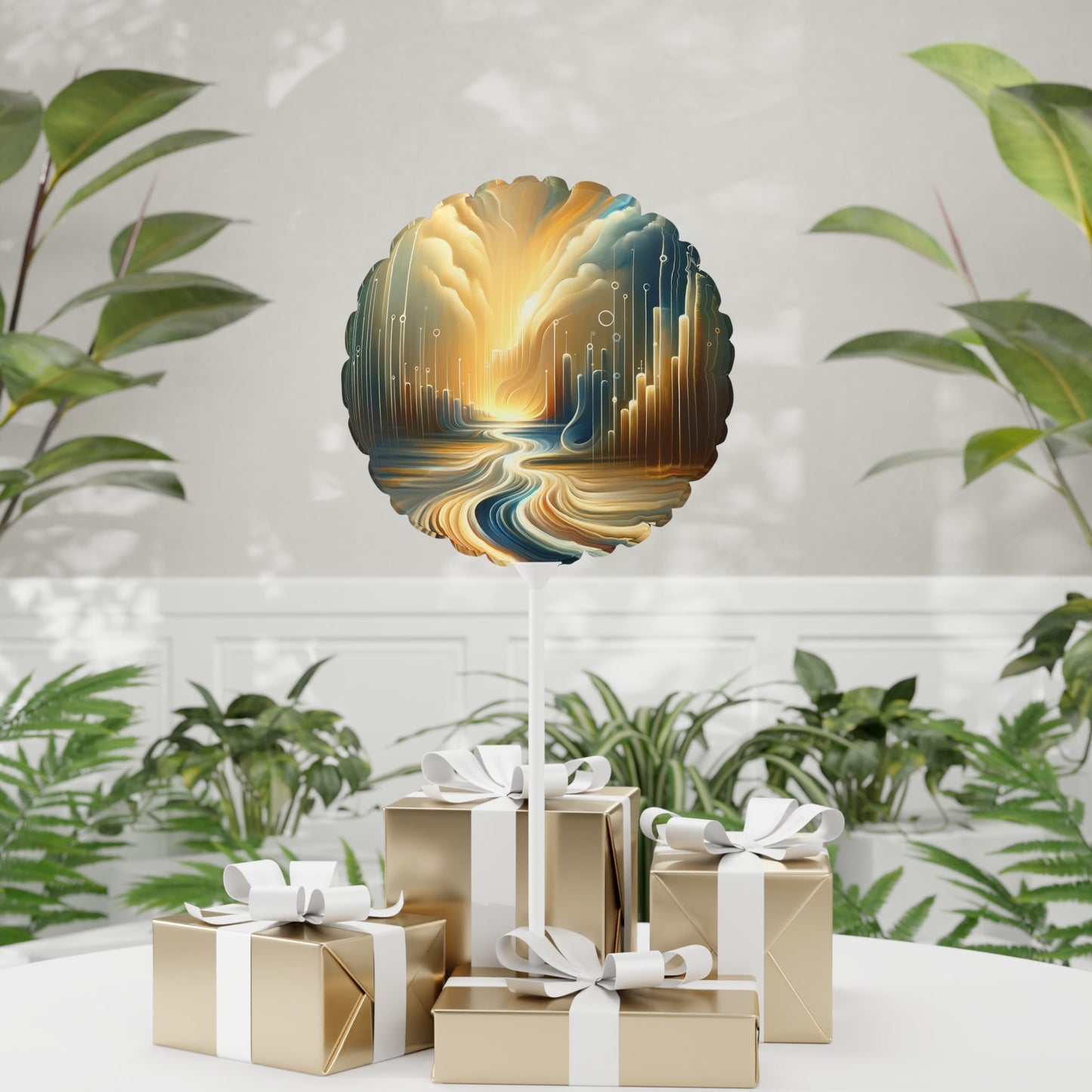 Frequency Shift Evocative Balloon (Round and Heart-shaped), 11" - ATUH.ART