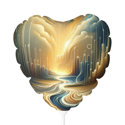 Frequency Shift Evocative Balloon (Round and Heart-shaped), 11" - ATUH.ART