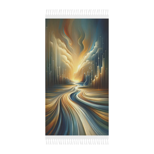 Frequency Shift Evocative Boho Beach Cloth - ATUH.ART