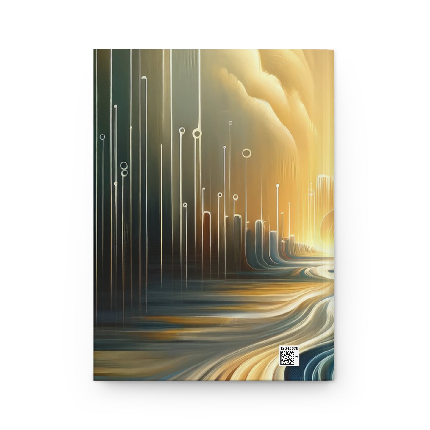 Frequency Shift Evocative Hardcover Journal Matte - ATUH.ART