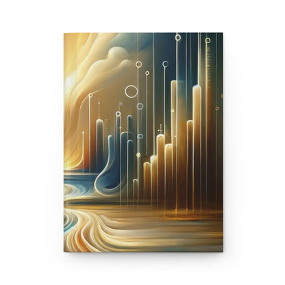 Frequency Shift Evocative Hardcover Journal Matte - ATUH.ART