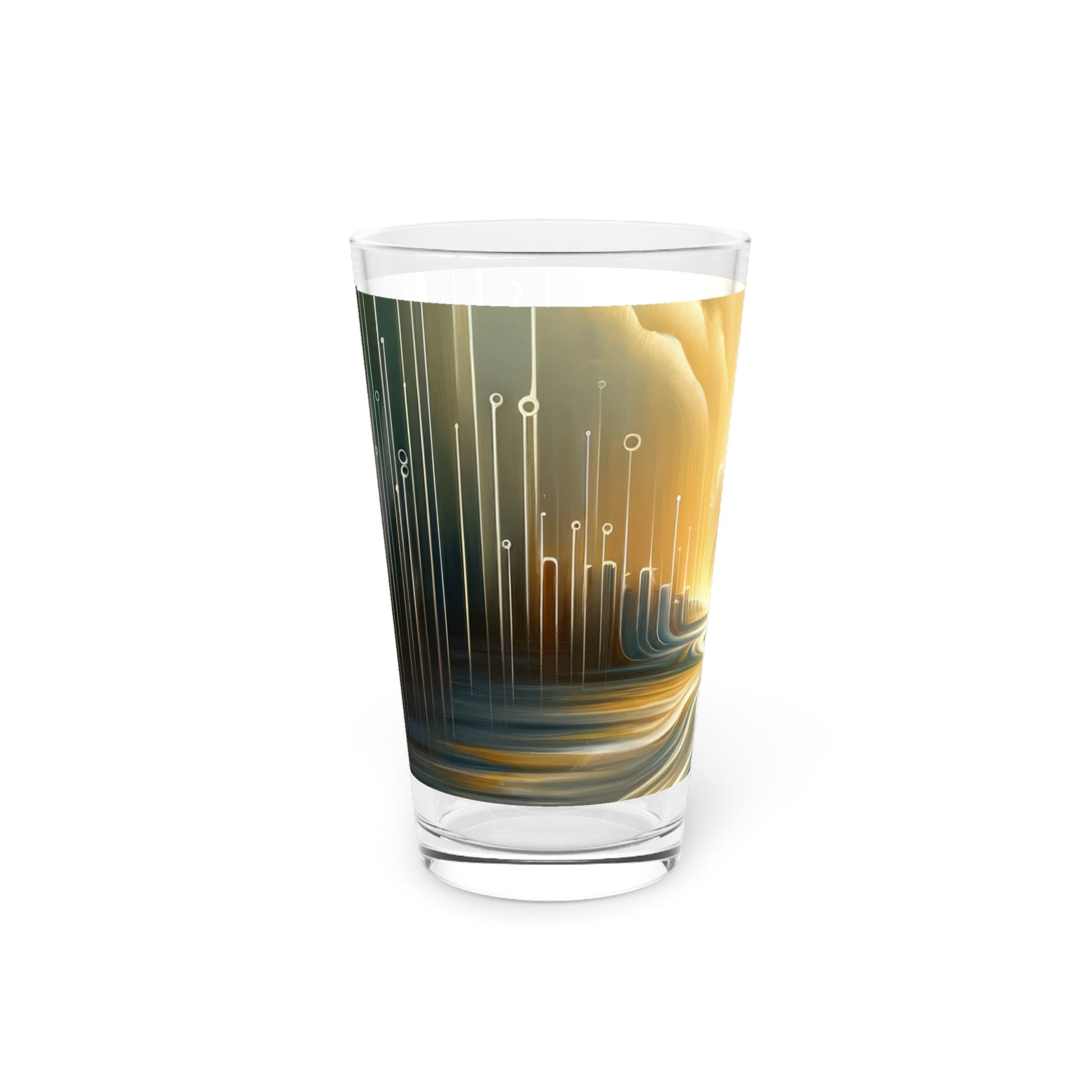 Frequency Shift Evocative Pint Glass, 16oz - ATUH.ART