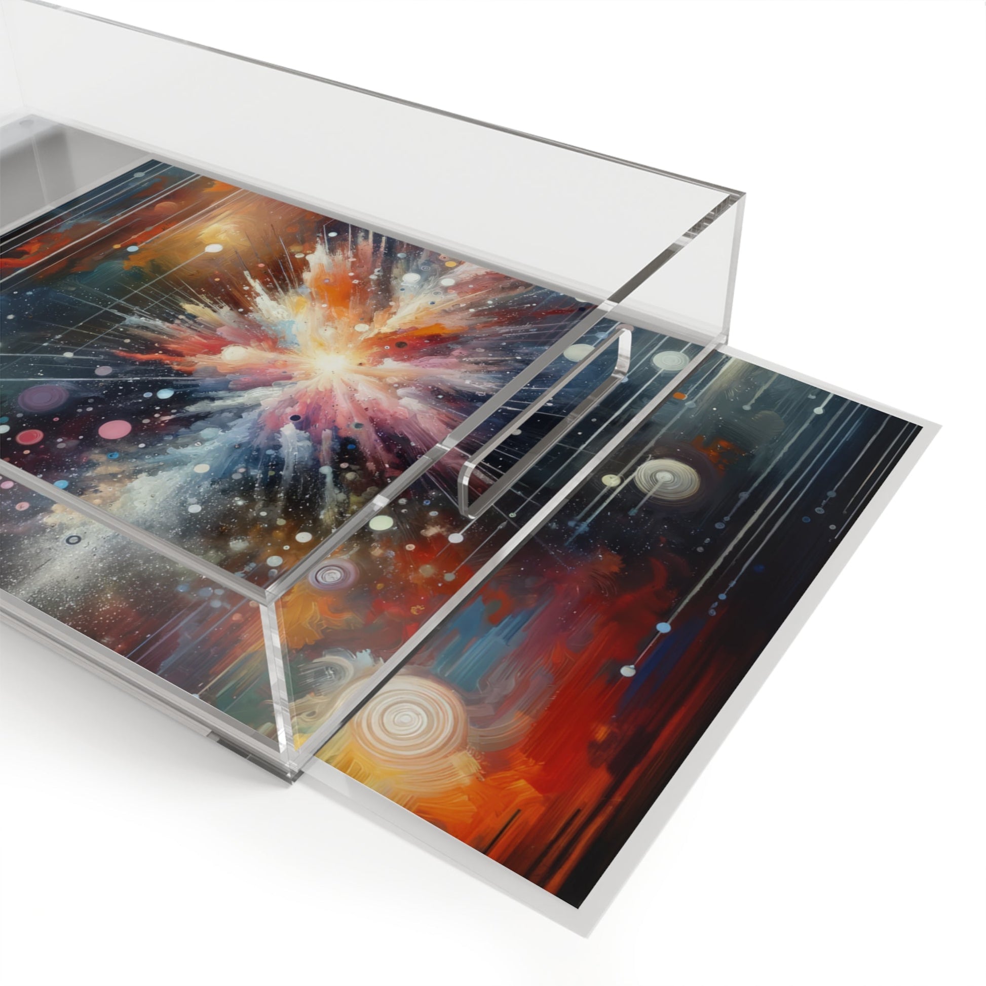 Galactic Mind Clarity Acrylic Serving Tray - ATUH.ART