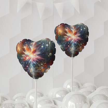 Galactic Mind Clarity Balloon (Round and Heart-shaped), 11" - ATUH.ART