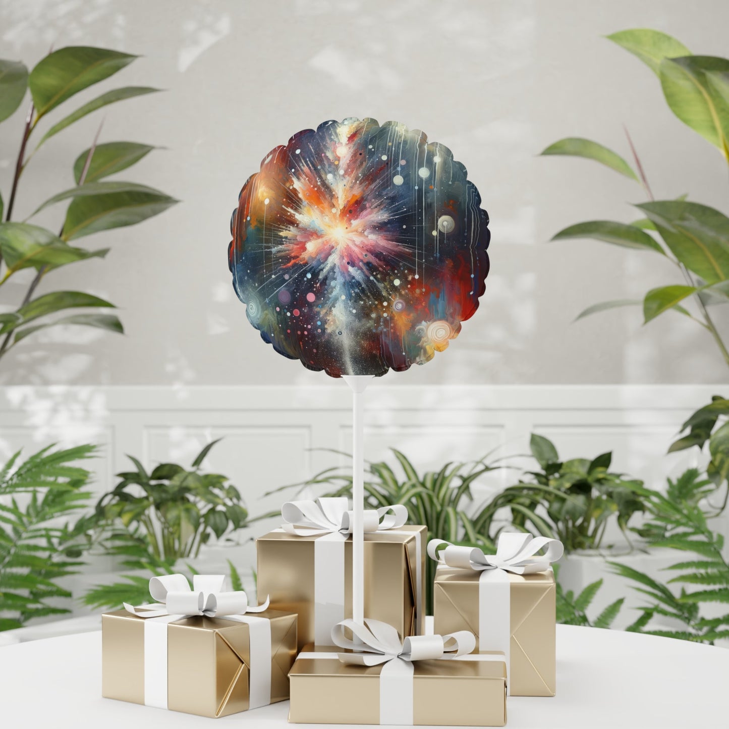 Galactic Mind Clarity Balloon (Round and Heart-shaped), 11" - ATUH.ART