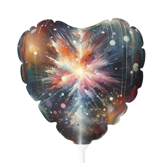 Galactic Mind Clarity Balloon (Round and Heart-shaped), 11" - ATUH.ART