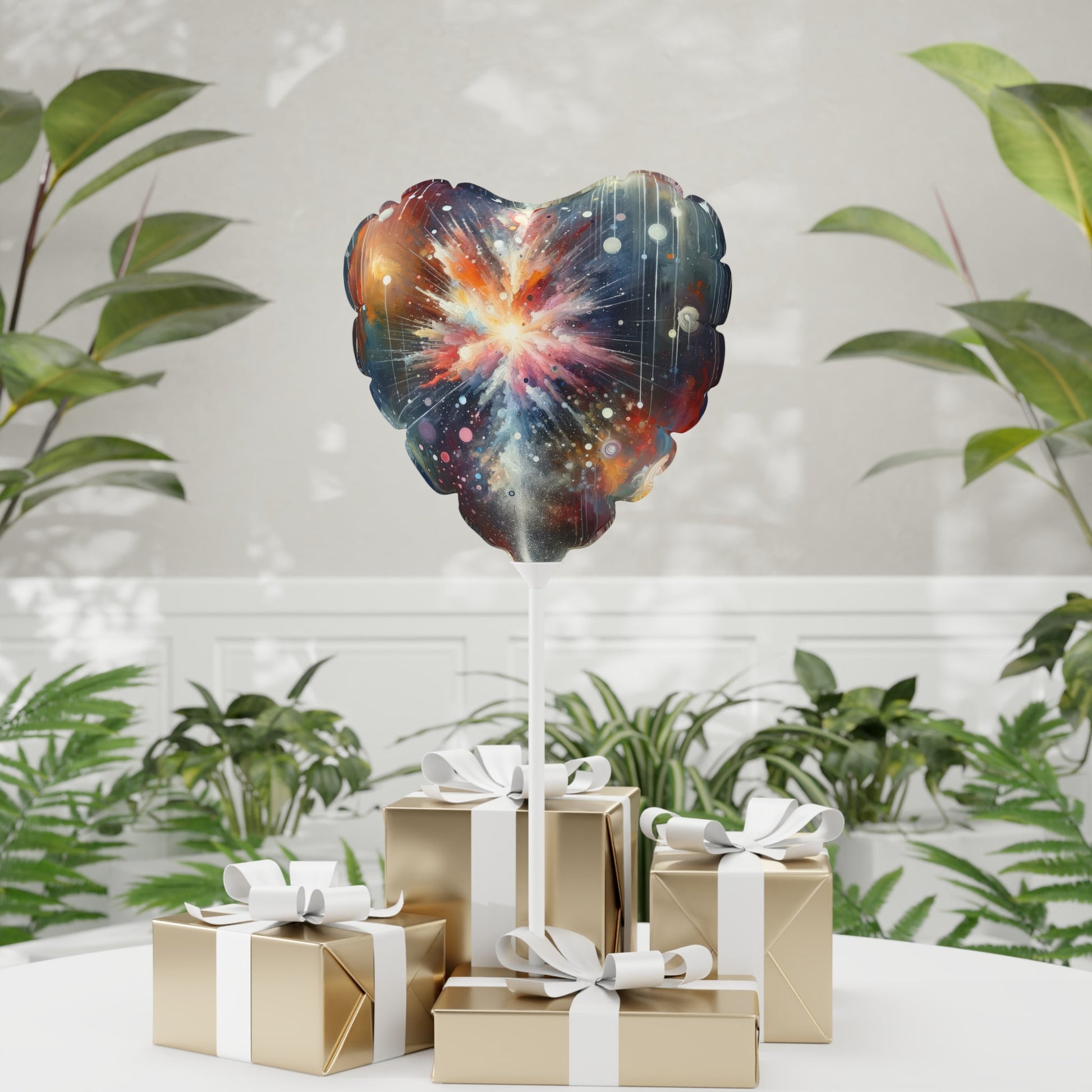 Galactic Mind Clarity Balloon (Round and Heart-shaped), 11" - ATUH.ART
