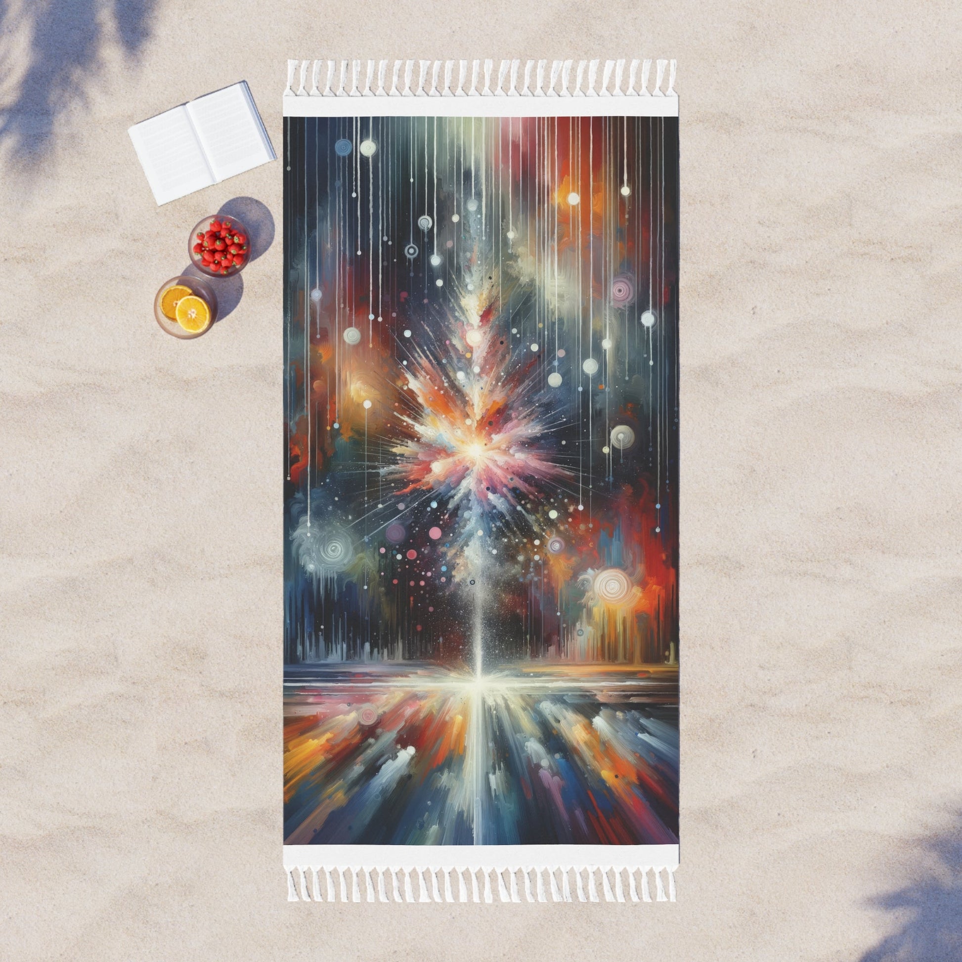 Galactic Mind Clarity Boho Beach Cloth - ATUH.ART