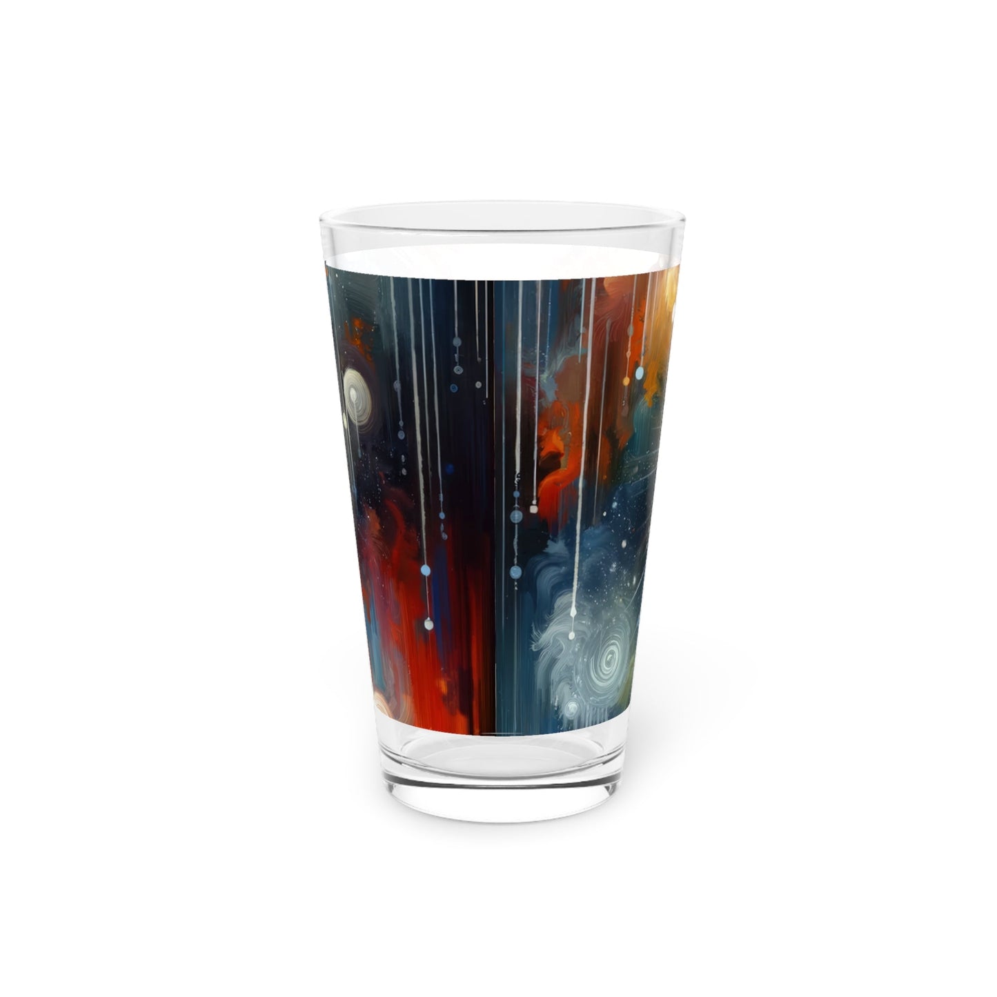 Galactic Mind Clarity Pint Glass, 16oz - ATUH.ART