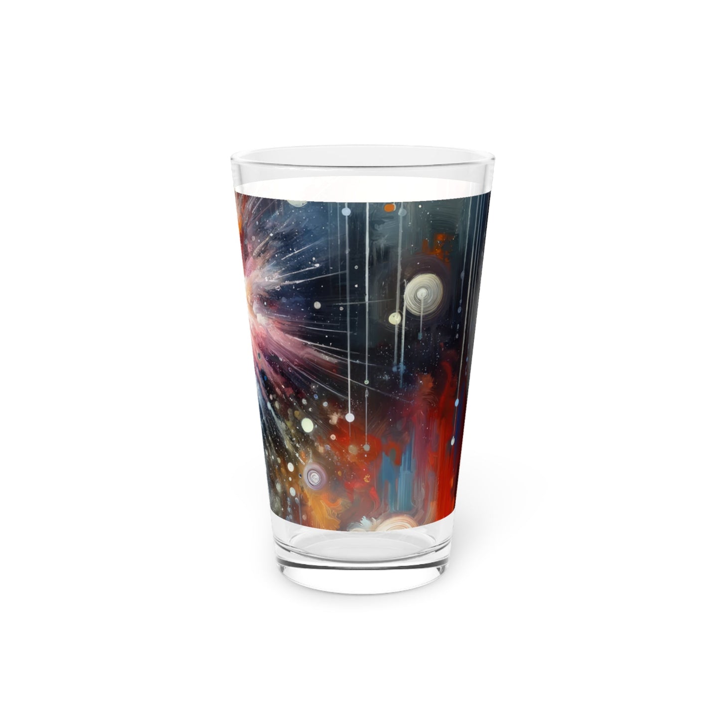 Galactic Mind Clarity Pint Glass, 16oz - ATUH.ART