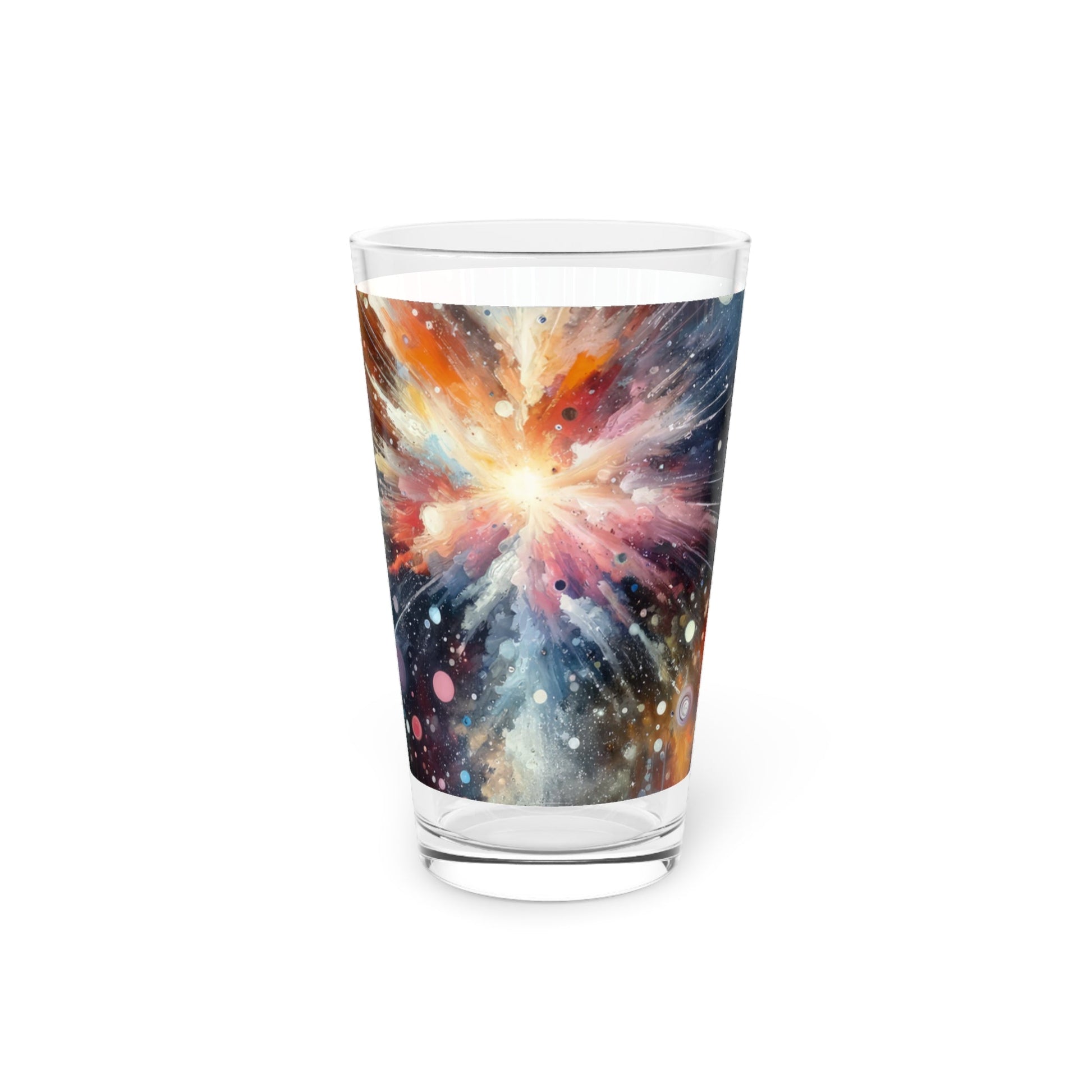 Galactic Mind Clarity Pint Glass, 16oz - ATUH.ART