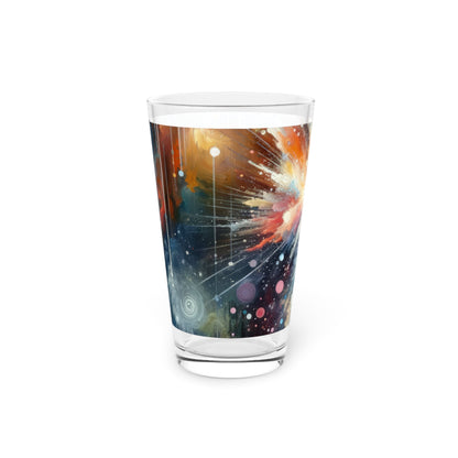 Galactic Mind Clarity Pint Glass, 16oz - ATUH.ART