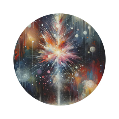 Galactic Mind Clarity Round Rug - ATUH.ART