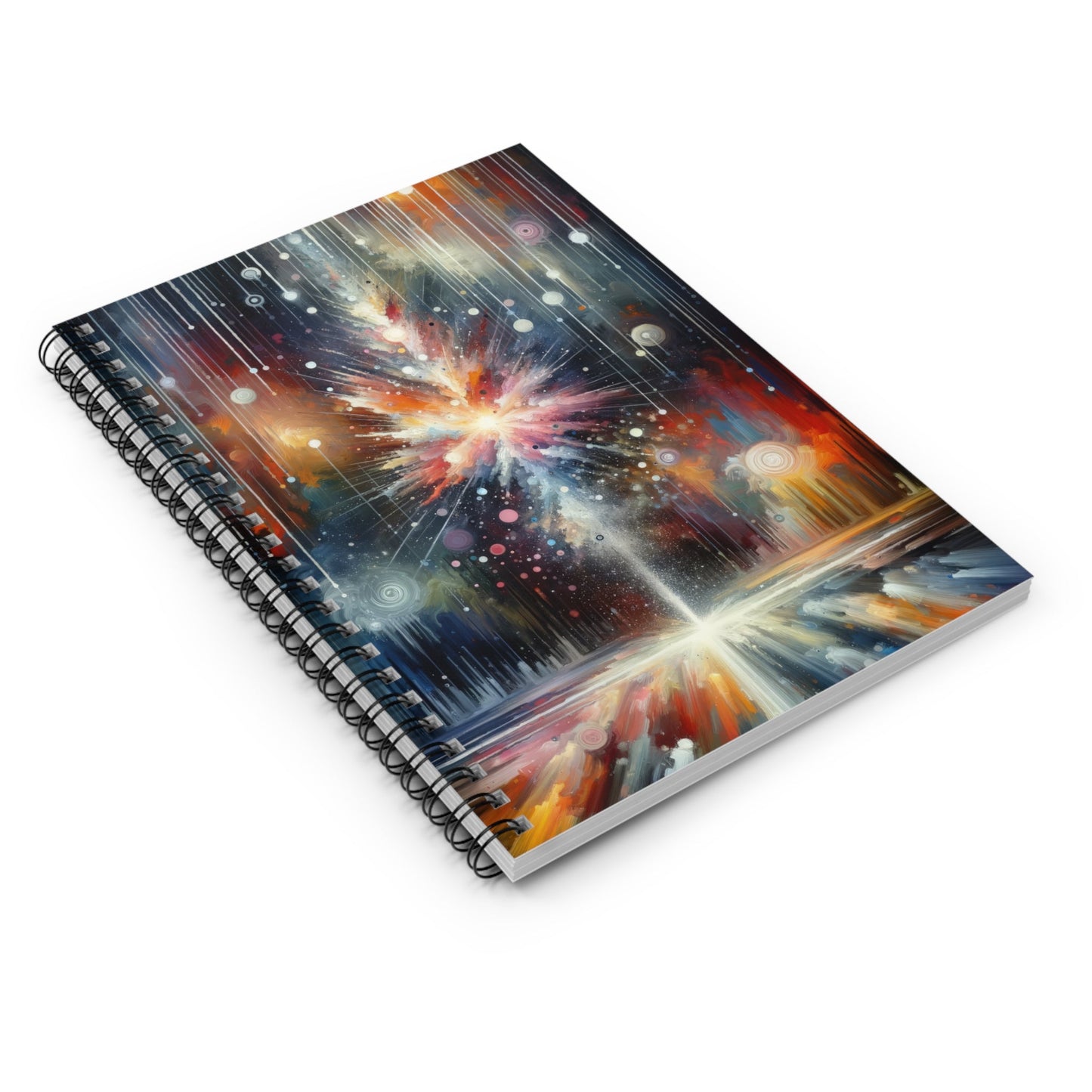 Galactic Mind Clarity Spiral Notebook - Ruled Line - ATUH.ART