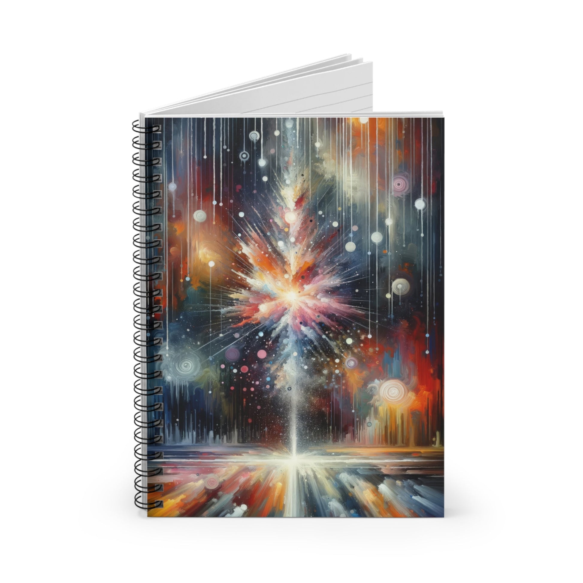 Galactic Mind Clarity Spiral Notebook - Ruled Line - ATUH.ART