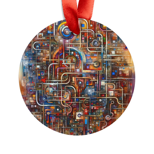 Grandest App Tapestry Acrylic Ornament with Ribbon - ATUH.ART