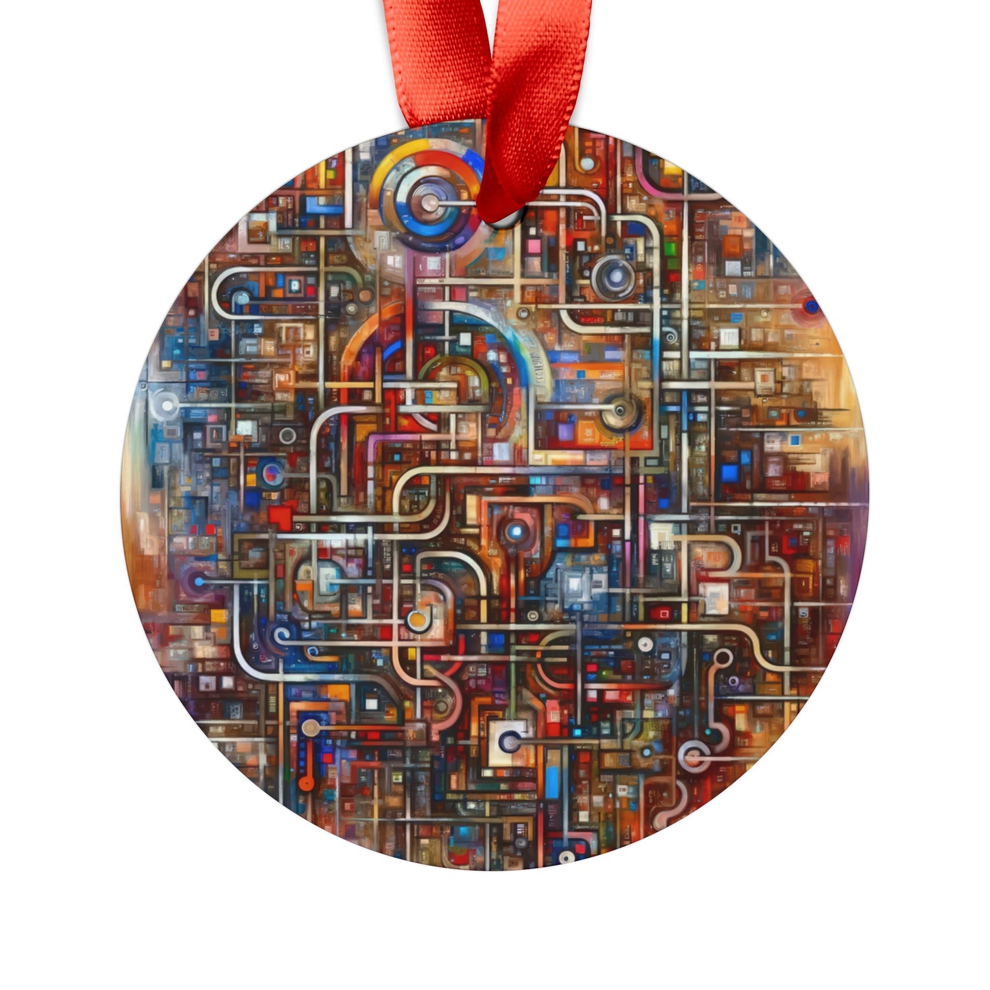 Grandest App Tapestry Acrylic Ornament with Ribbon - ATUH.ART