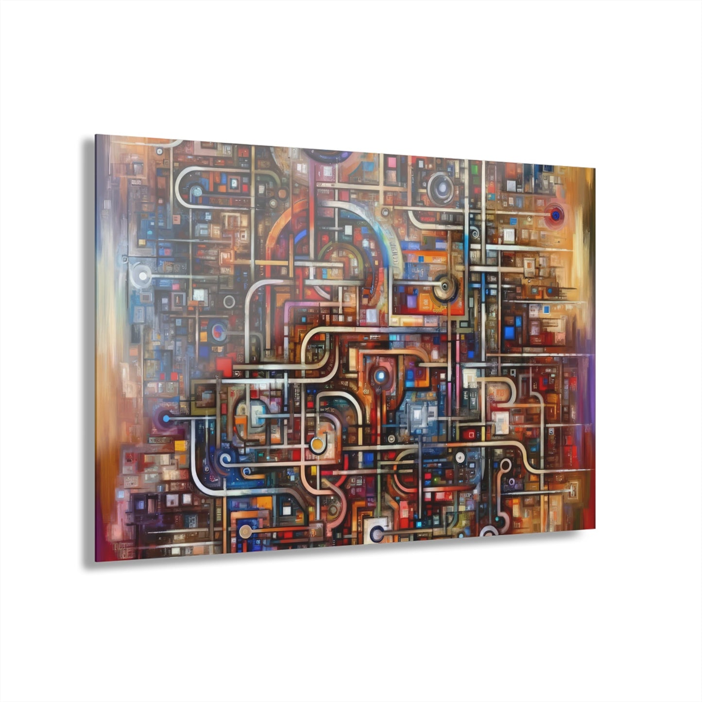 Grandest App Tapestry Acrylic Prints (French Cleat Hanging) - ATUH.ART
