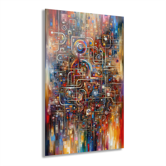 Grandest App Tapestry Acrylic Prints (French Cleat Hanging) - ATUH.ART