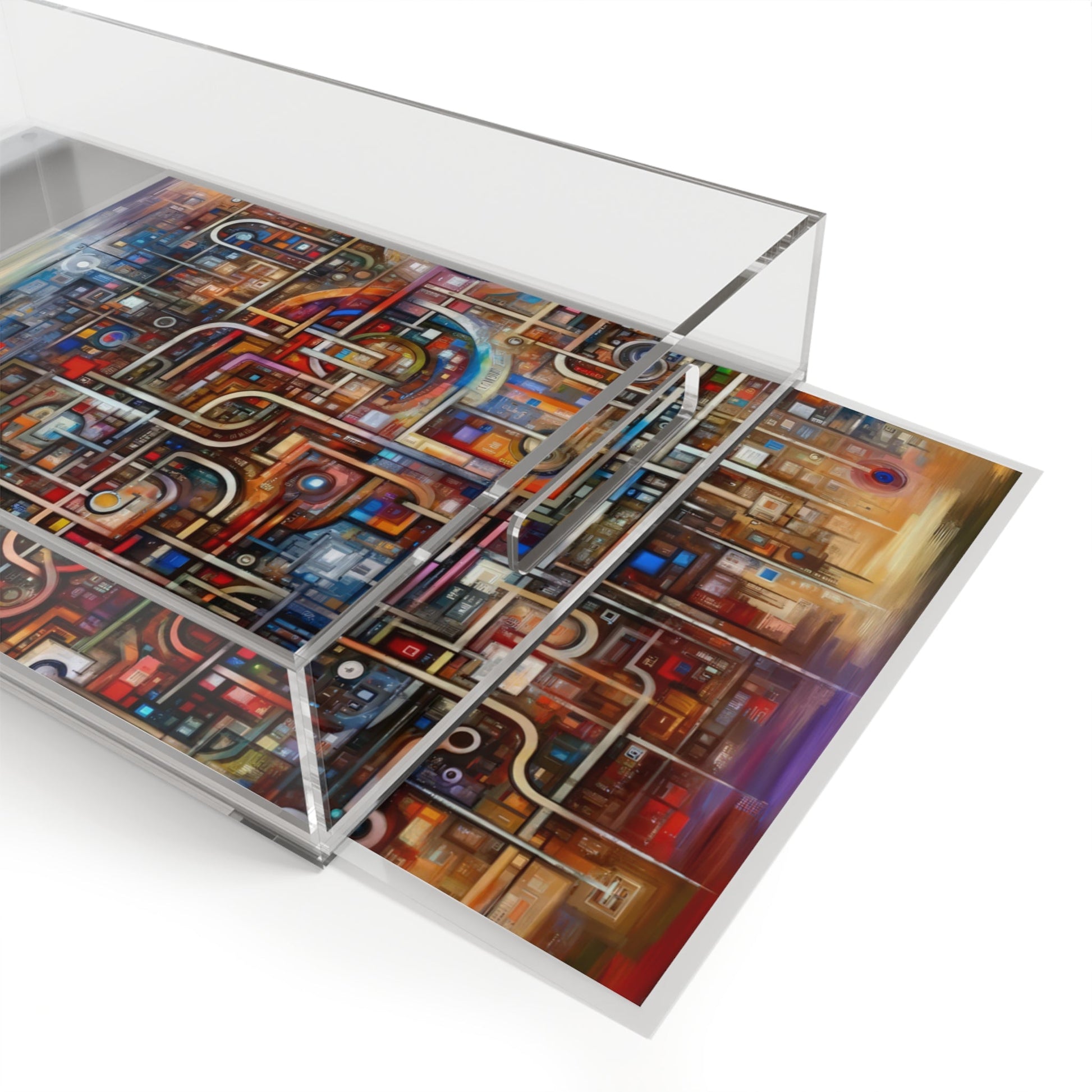 Grandest App Tapestry Acrylic Serving Tray - ATUH.ART