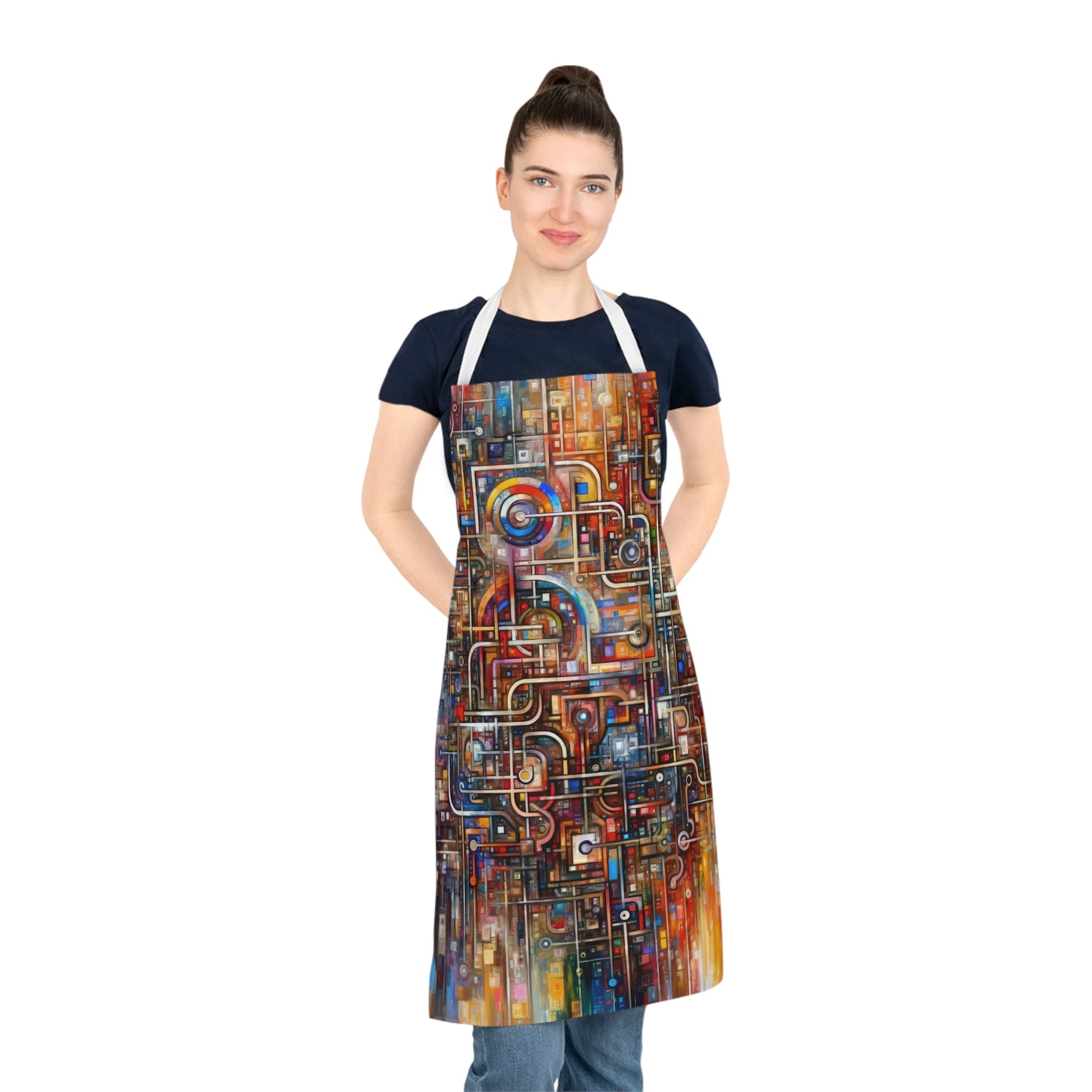 Grandest App Tapestry Adult Apron (AOP) - ATUH.ART