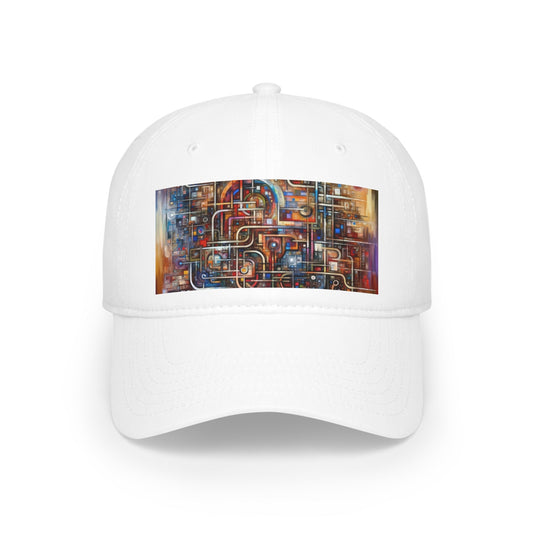 Grandest App Tapestry Low Profile Baseball Cap - ATUH.ART