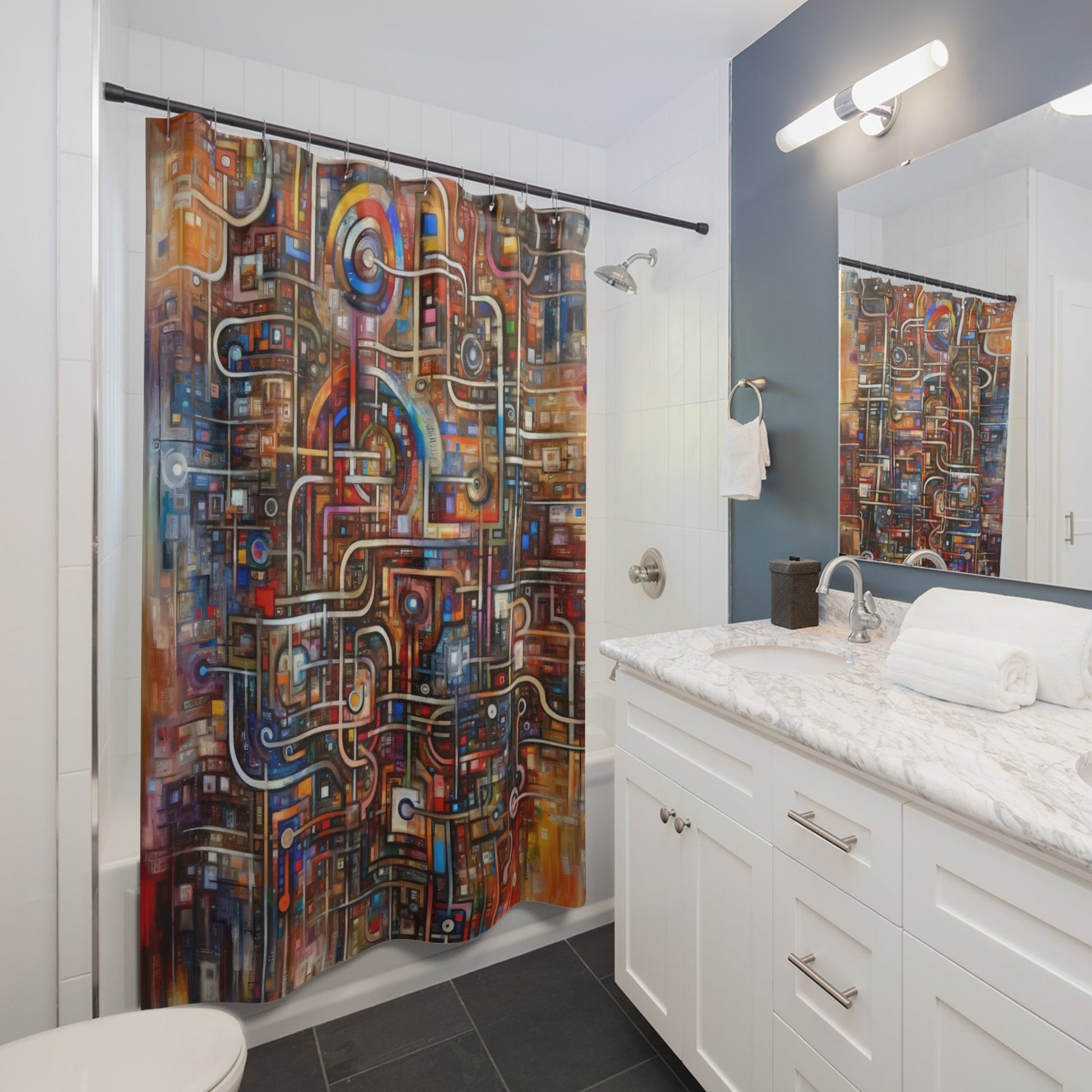 Grandest App Tapestry Shower Curtains - ATUH.ART