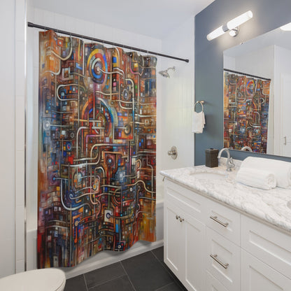 Grandest App Tapestry Shower Curtains - ATUH.ART