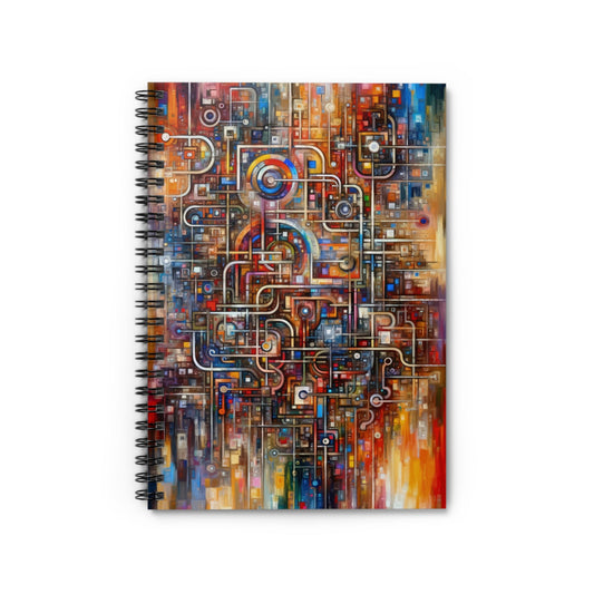 Grandest App Tapestry Spiral Notebook - Ruled Line - ATUH.ART