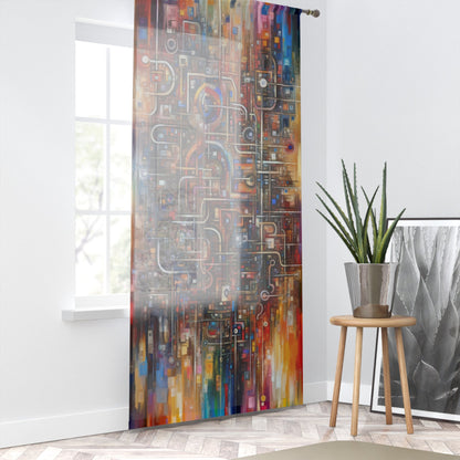 Grandest App Tapestry Window Curtain - ATUH.ART