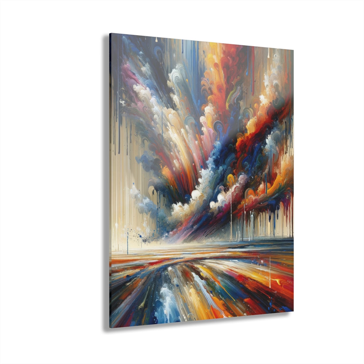 Grandiose Transformation Tachism Acrylic Prints (French Cleat Hanging) - ATUH.ART