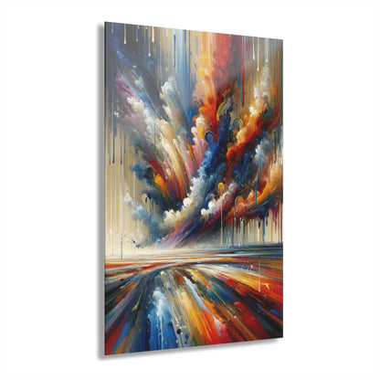 Grandiose Transformation Tachism Acrylic Prints (French Cleat Hanging) - ATUH.ART