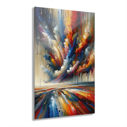 Grandiose Transformation Tachism Acrylic Prints (French Cleat Hanging) - ATUH.ART