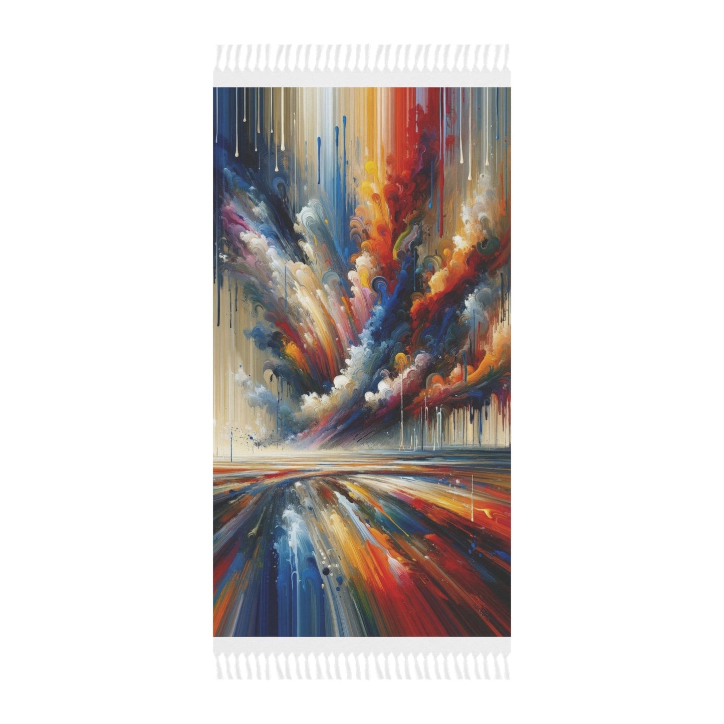 Grandiose Transformation Tachism Boho Beach Cloth - ATUH.ART