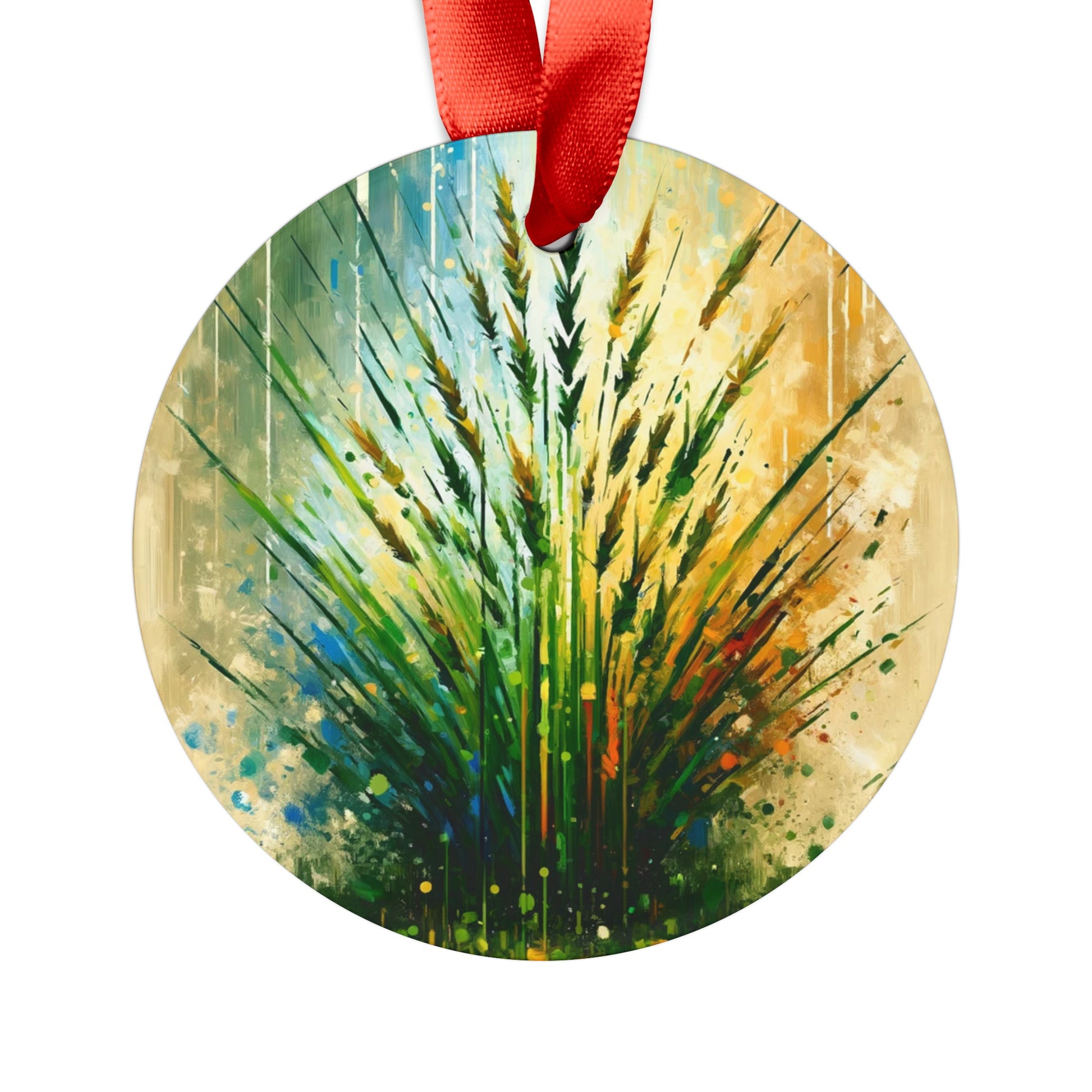 Grass Testament Change Acrylic Ornament with Ribbon - ATUH.ART