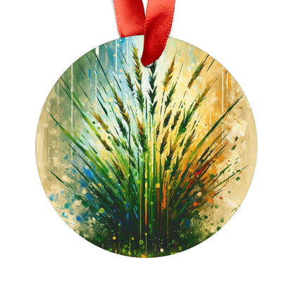 Grass Testament Change Acrylic Ornament with Ribbon - ATUH.ART