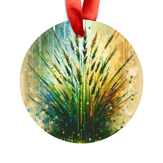 Grass Testament Change Acrylic Ornament with Ribbon - ATUH.ART