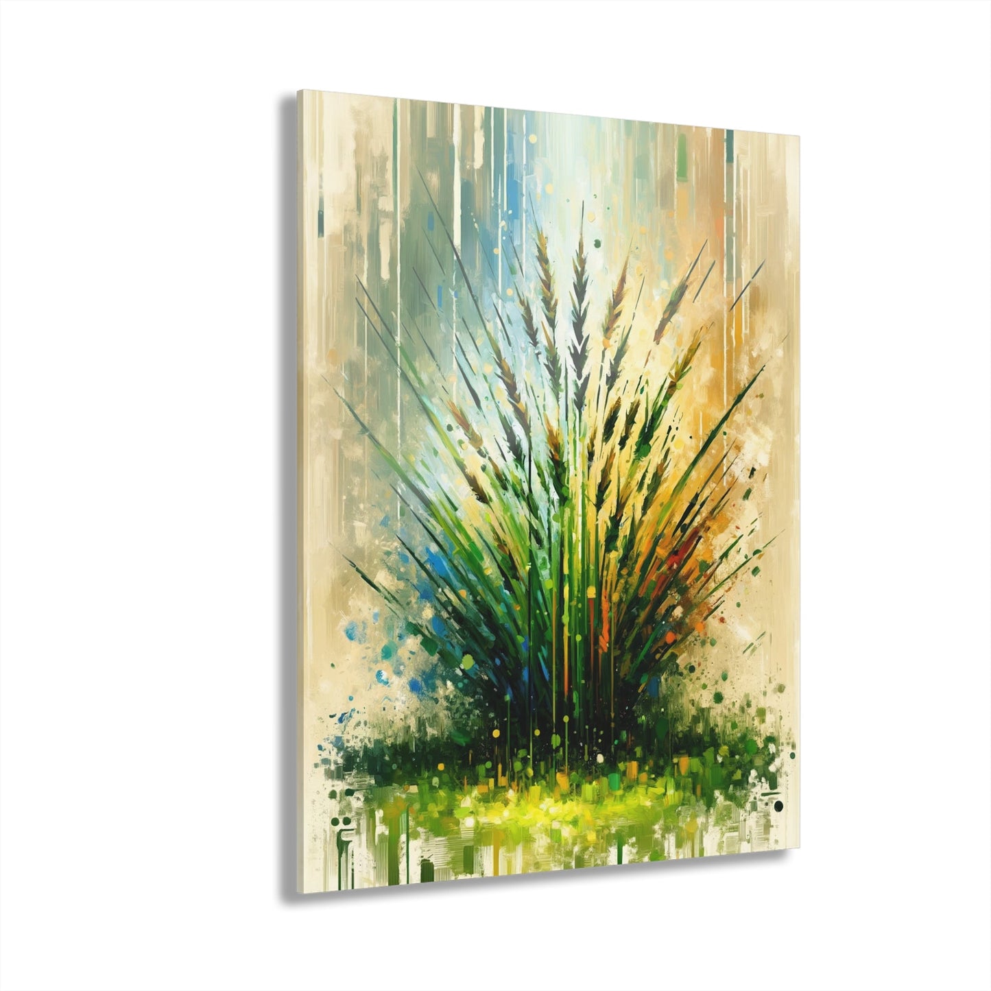 Grass Testament Change Acrylic Prints (French Cleat Hanging) - ATUH.ART