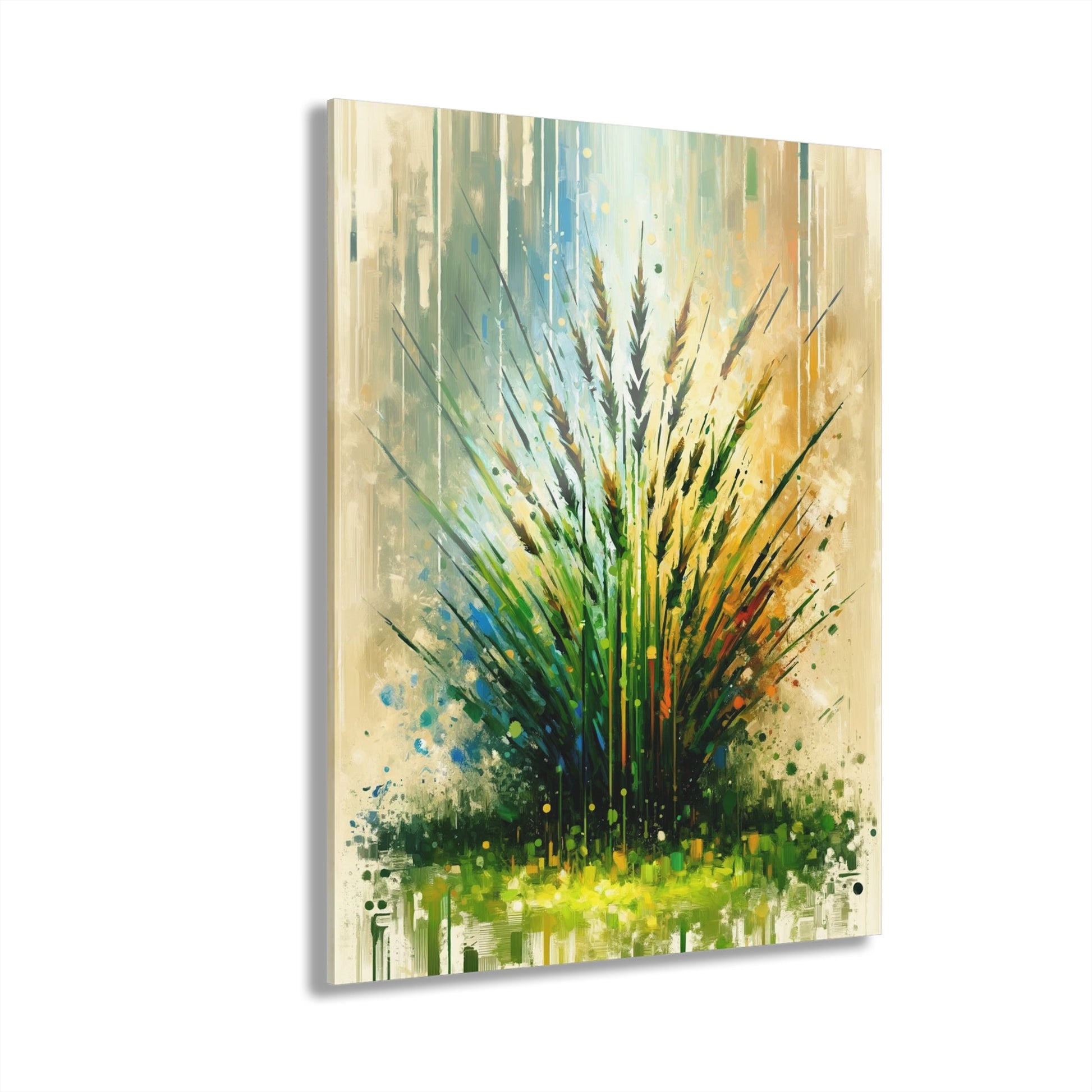 Grass Testament Change Acrylic Prints (French Cleat Hanging) - ATUH.ART